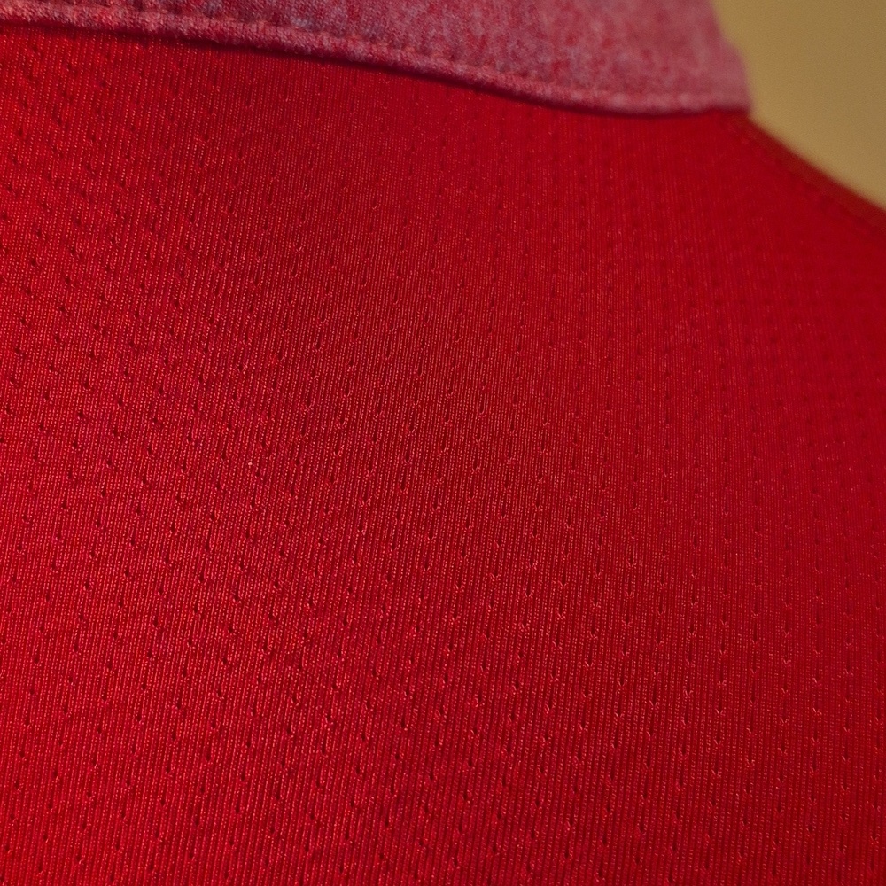 NIKE Quarter-Zip Women's Red Dri-Fit Golf Top SIze XL - Picture 9 of 16